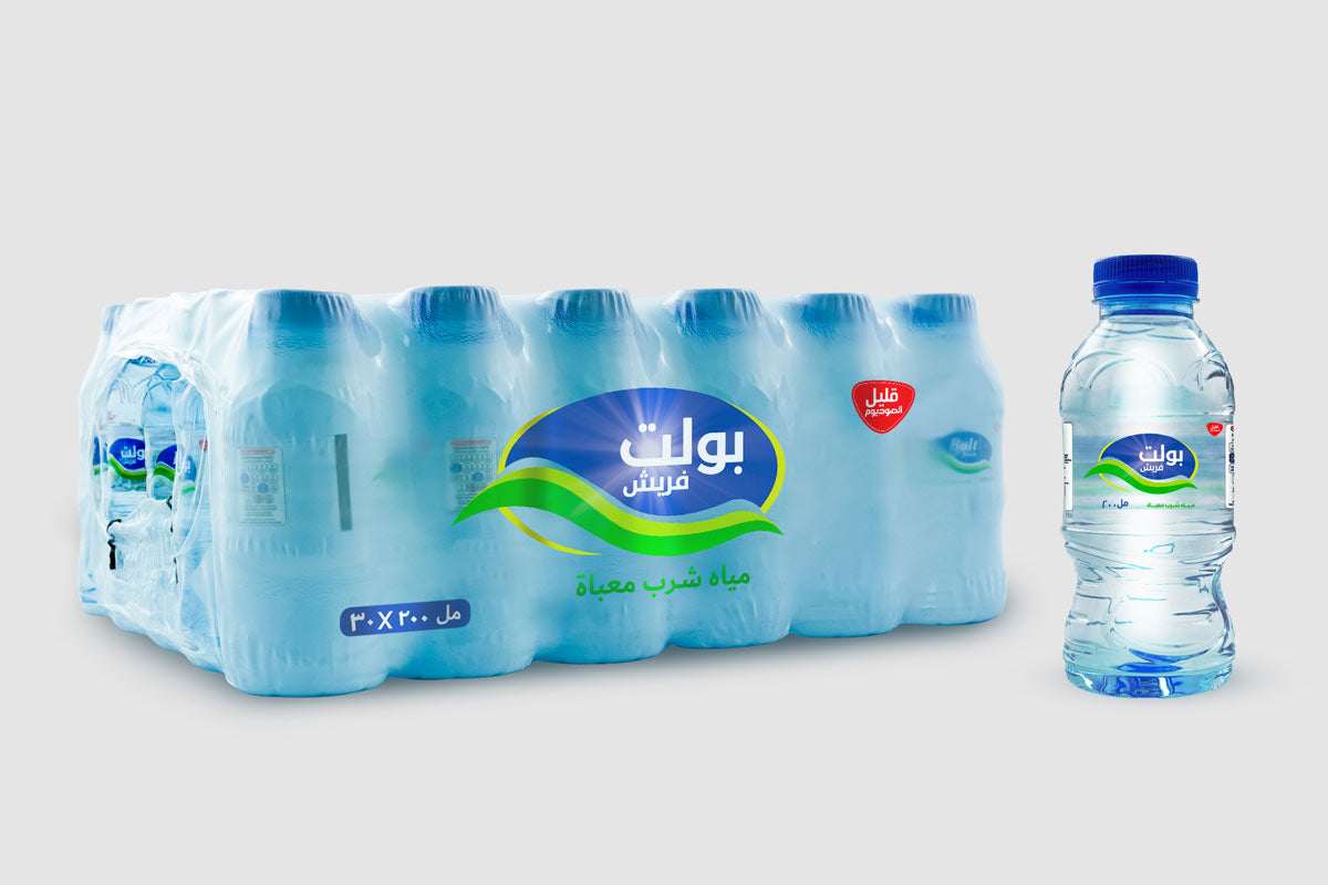 Bolt Fresh 200ml x 30 Bottled Drinking Water