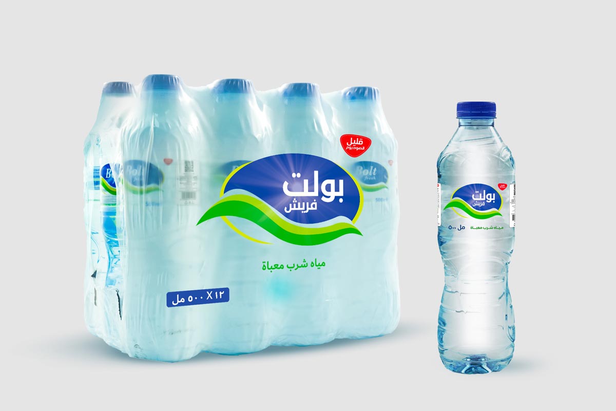 Bolt Fresh 500ml x 12 Bottled Drinking Water