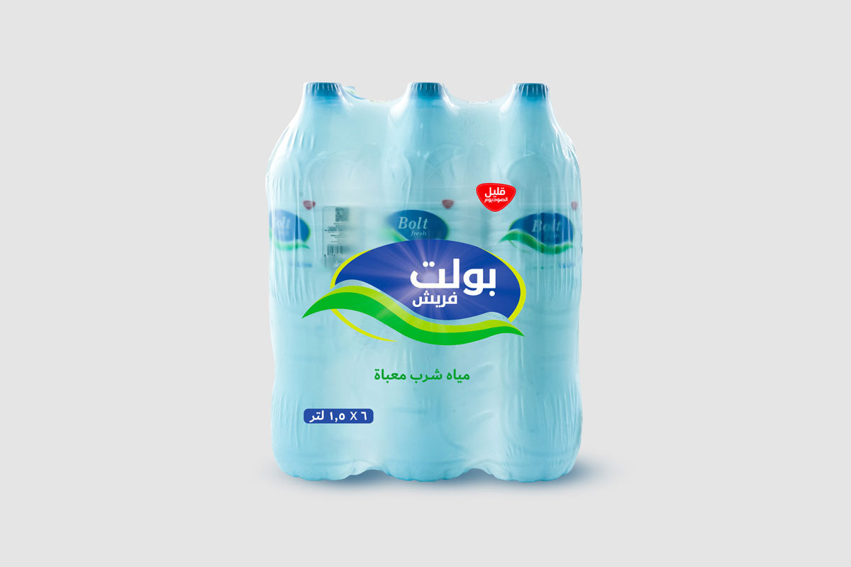 Bolt Fresh 1.5LTr x 6 Bottled Drinking Water