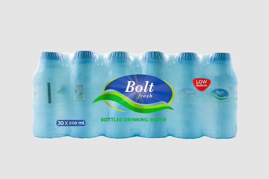 Bolt Fresh 200ml x 30 Bottled Drinking Water