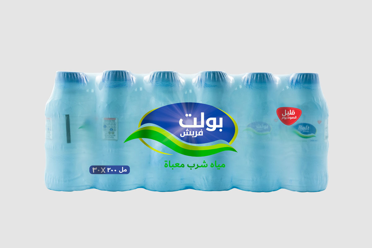Bolt Fresh 200ml x 30 Bottled Drinking Water