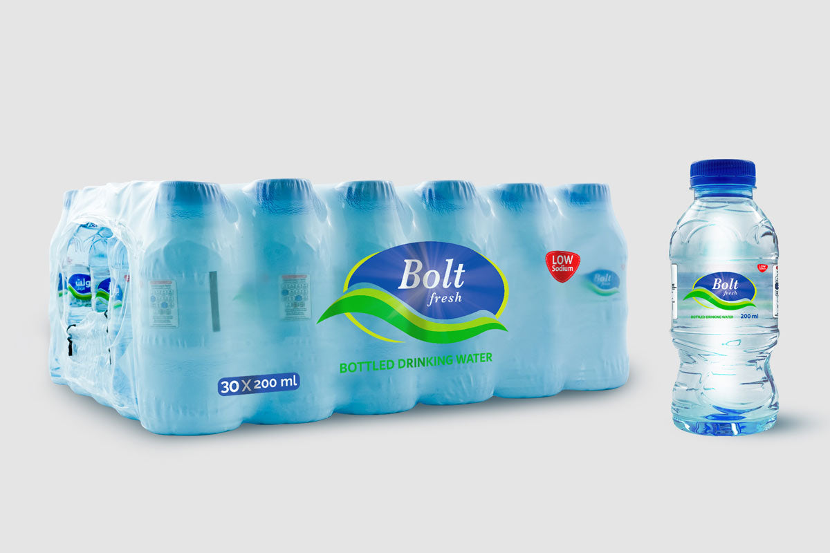 Bolt Fresh 200ml x 30 Bottled Drinking Water