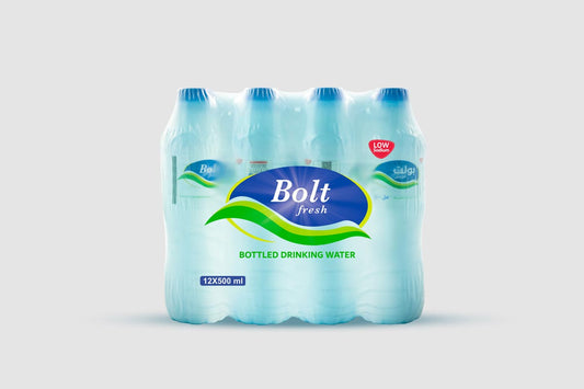Bolt Fresh 500ml x 12 Bottled Drinking Water
