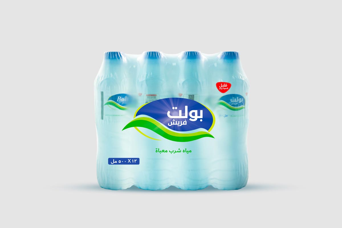 Bolt Fresh 500ml x 12 Bottled Drinking Water